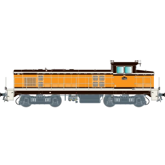 R37_HO41112-R37 HO41112 SNCF BB 63926 diesel locomotive, Orange livery, Villeneuve depot