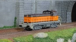 R37 HO41112 Locomotive diesel BB 63926, SNCF, livrée Orange, dépôt Villeneuve Rail 37 - R37 R37_HO41112 - 1