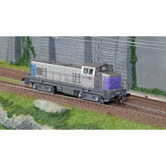R37_HO41113DS-R37 HO41113DS SNCF BB 63928 diesel locomotive, En Voyage livery, Villeneuve depot, digital sound