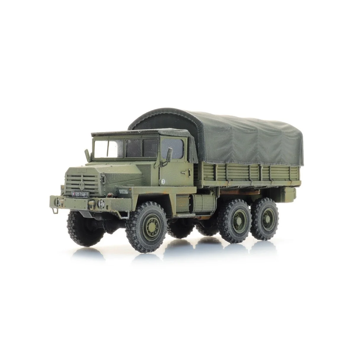 Artitec 6870547 Berliet GBC 8KT covered truck, French - Arti_6870547