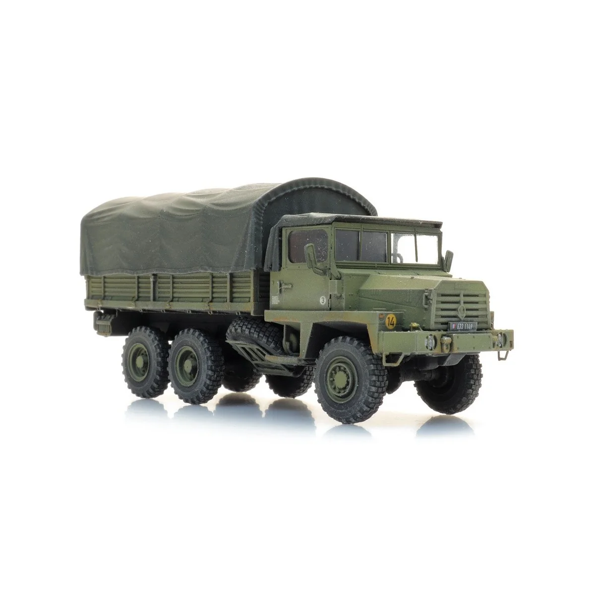 Artitec 6870547 Berliet GBC 8KT covered truck, French - Arti_6870547