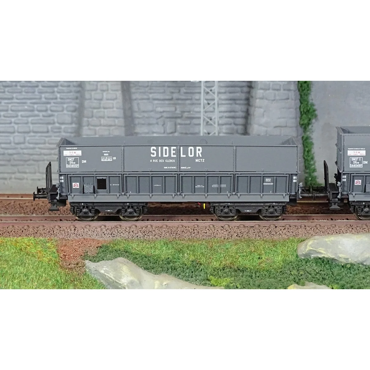 Ls Models 31101 Set de 2 wagons Trémies DM + DMH, SIDELOR Ls models Lsm_31101 - 2