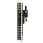 Fle_9114-Fleischmann 9114 Rail with manually operated uncoupling ballast, 111 mm - Fle_9114