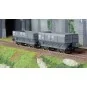 LS Models 31101 Set of 2 Hopper Wagons DM + DMH, SIDELOR Lsm_31101-LS Models 31101 Set of 2 Hopper Wagons DM + DMH, SIDELOR