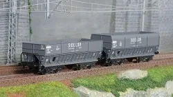 LS Models 31101 Set of 2 Hopper Wagons DM + DMH, SIDELOR