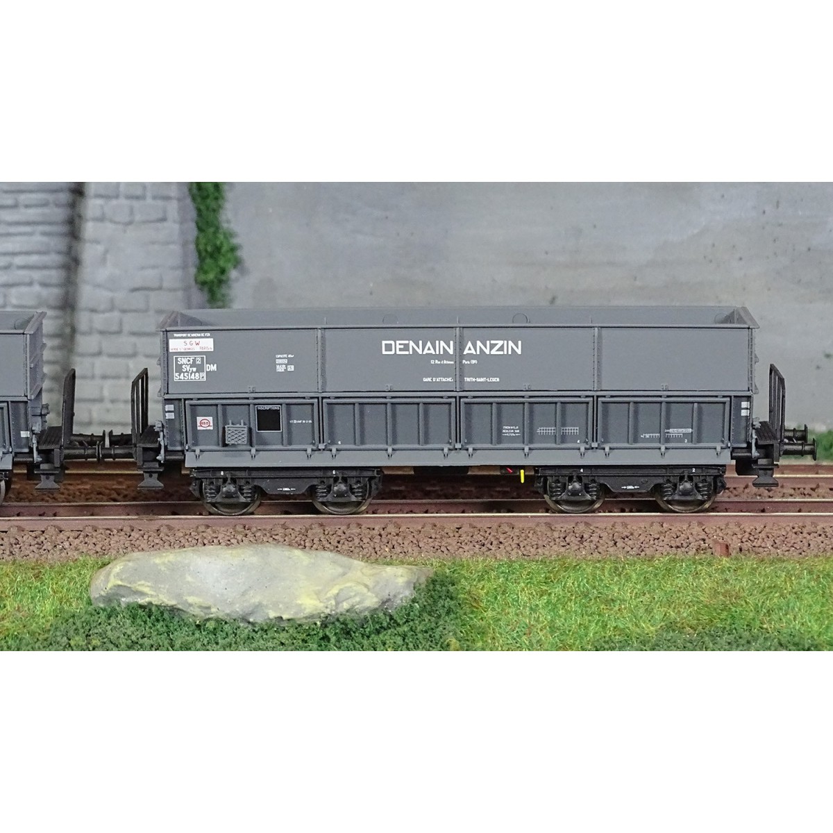 LS Models 31102 Set of 2 Hopper Wagons DM, DENAIN-ANZIN - Lsm_31102
