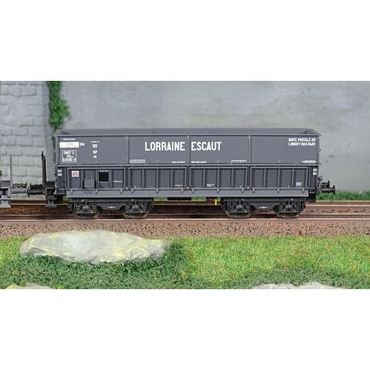 Lsm_31103-Ls Models 31103 Set de 2 wagons Trémies DM, Acieries de Longwy et Lorraine Escaut