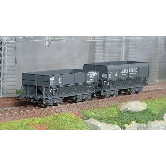 Lsm_31104-Ls Models 31104 Set de 2 wagons Trémies DM + DMH, CHATILLON-COMMENTRY et LA DESVROISE