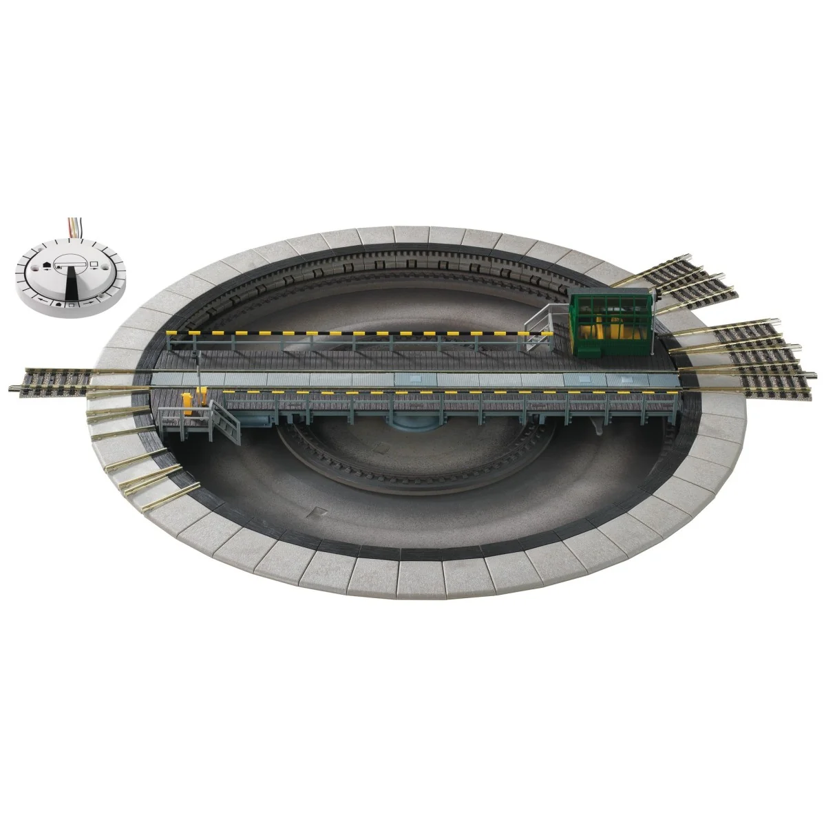 Fleischmann 6152 Motorized turntable with control station - ROCO_6152