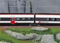 Trix 23281 Set of 2 additional 2nd class carriages RABe 501 Giruno SBB
