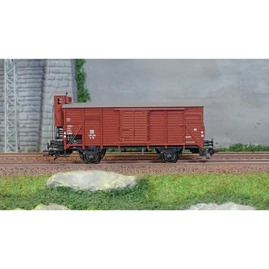 Marklin_48820-Marklin 48820 Covered Wagon G10, DB