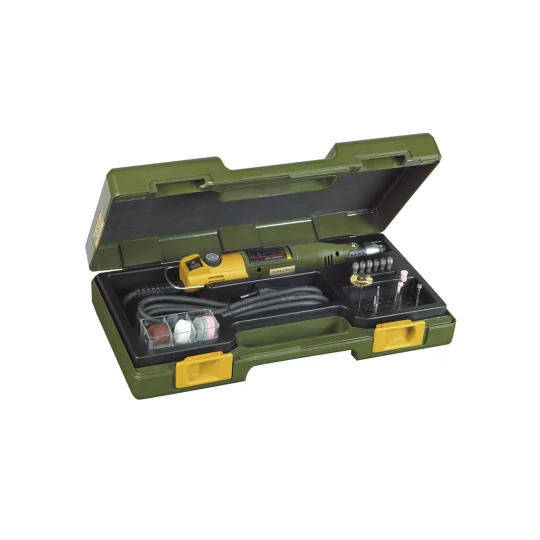 PRX-28430-Micromot 230/E - Coffret Perceuse 80W max 22000 tr/min avec 34 outils Proxxon