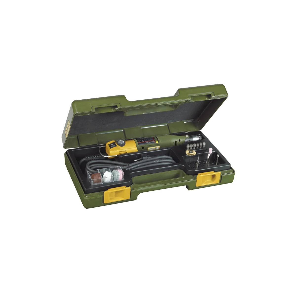 Micromot 230/E - 80W max 22000 rpm Drill Set with 34 Proxxon Tools