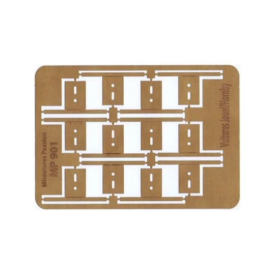 MP901-MP901 Contact strips for Hornby Jouef cars (6 pairs)