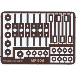 MP906 Lamelles de contact pour voitures Corail LS Models / Model World (3 paires) DP2C - Distri Model MP906 - 1