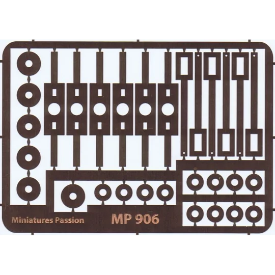 MP906-MP906 Contact strips for LS Models / Model World Corail coaches (3 pairs)