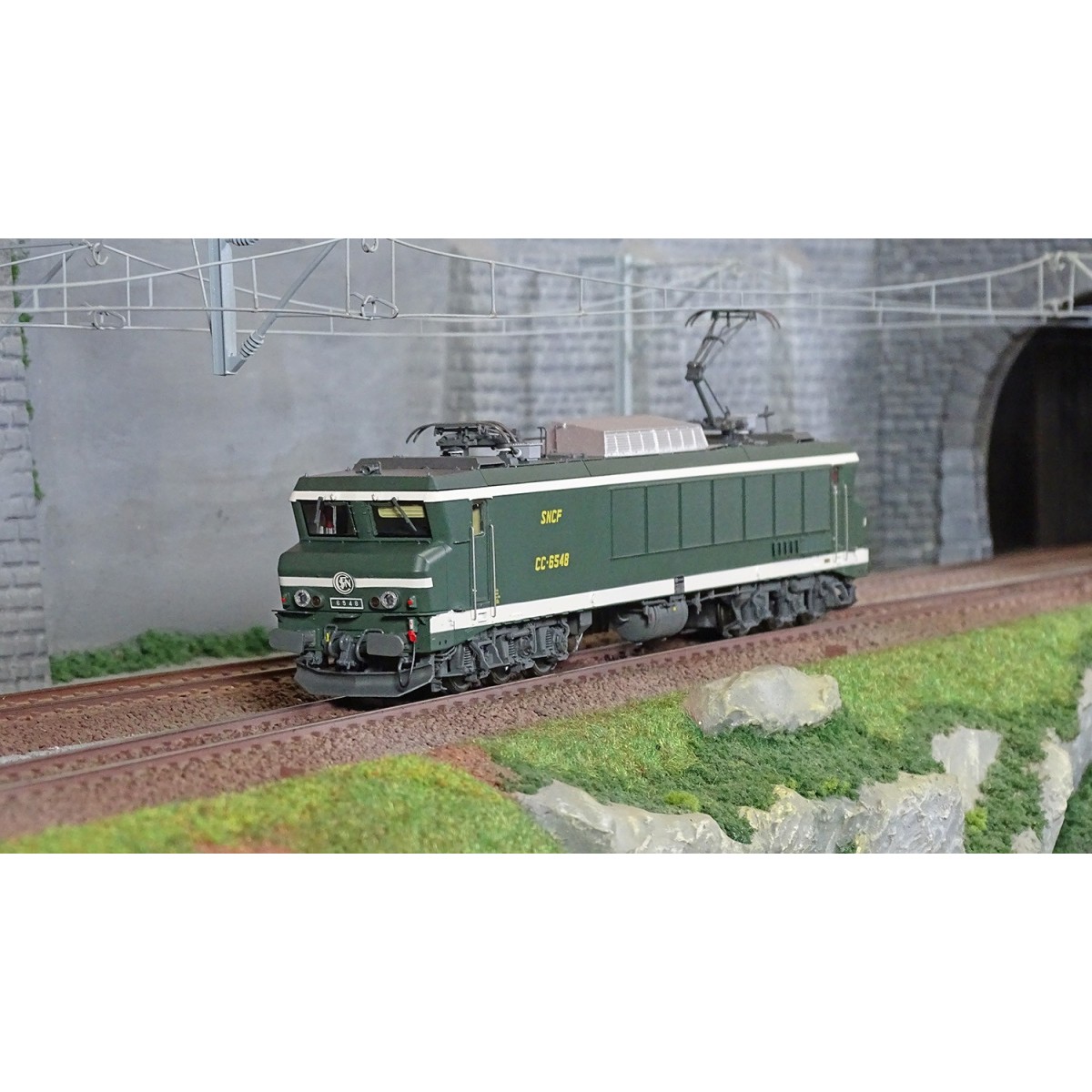 LS Models 10326S SNCF CC 6548 Electric Locomotive, Green, Maurienne...