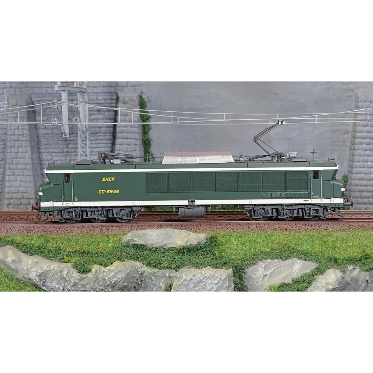 LS Models 10326S SNCF CC 6548 Electric Locomotive, Green, Maurienne...