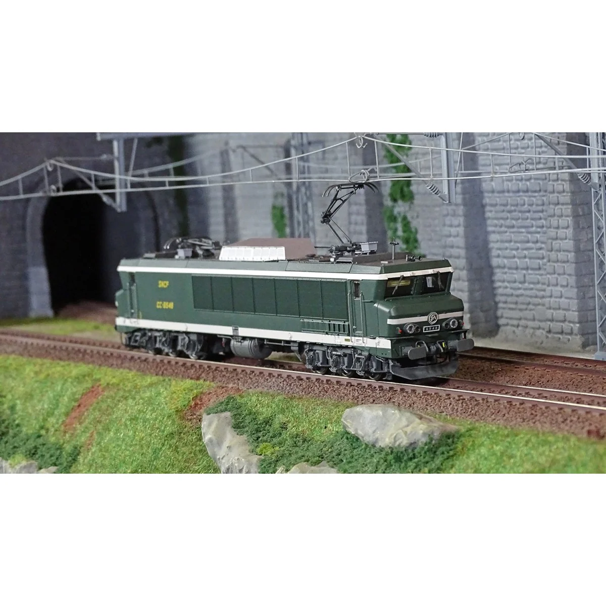 LS Models 10326S SNCF CC 6548 Electric Locomotive, Green, Maurienne...