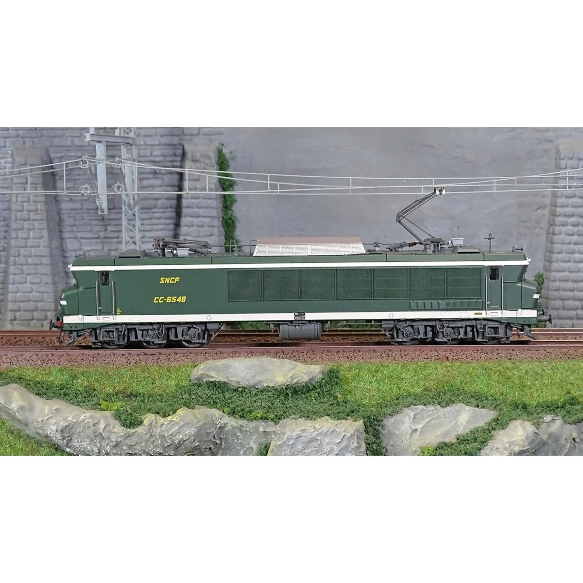 Ls Models 10326 SNCF CC 6548 electric locomotive, green, Maurienne,...