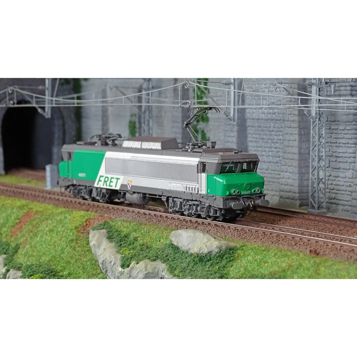 LS Models 10317S SNCF CC 6571 Electric Locomotive, Freight, Casquet...