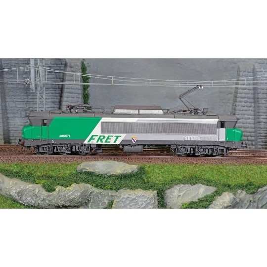 Lsm_10317-Ls Models 10317 Locomotive électrique CC 6571 SNCF, FRET, logo Casquette