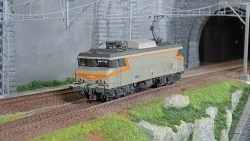 Ls Models 10327 Locomotive électrique CC 6512 SNCF, gris béton, orange, logo Nouille Ls models Lsm_10327 - 1