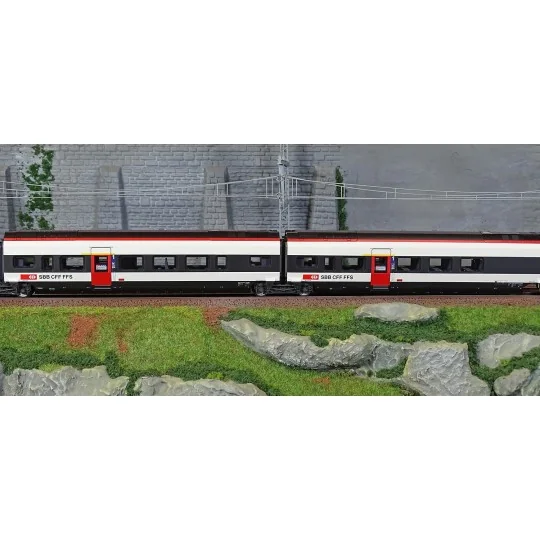 Trix_23283-Trix 23283 Set of 2 Additional Cars 1st Class RABe 501 Giruno SBB