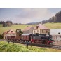 Trix_21531-Trix 21531 DB Class 74 Steam Freight Train Starter Set, Digital