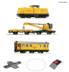 Roco 5100002 Starter set of a Class 212 diesel locomotive with a cr...