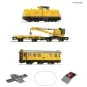 Roco_5100002-Roco 5100002 Starter set of a Class 212 diesel locomotive with a crane train, DB AG