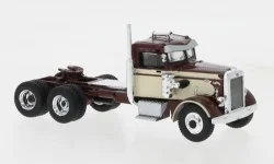 Brekina 85757 Camion Tracteur Peterbilt 281, marron / beige clair Sai Sai_85757 - 1