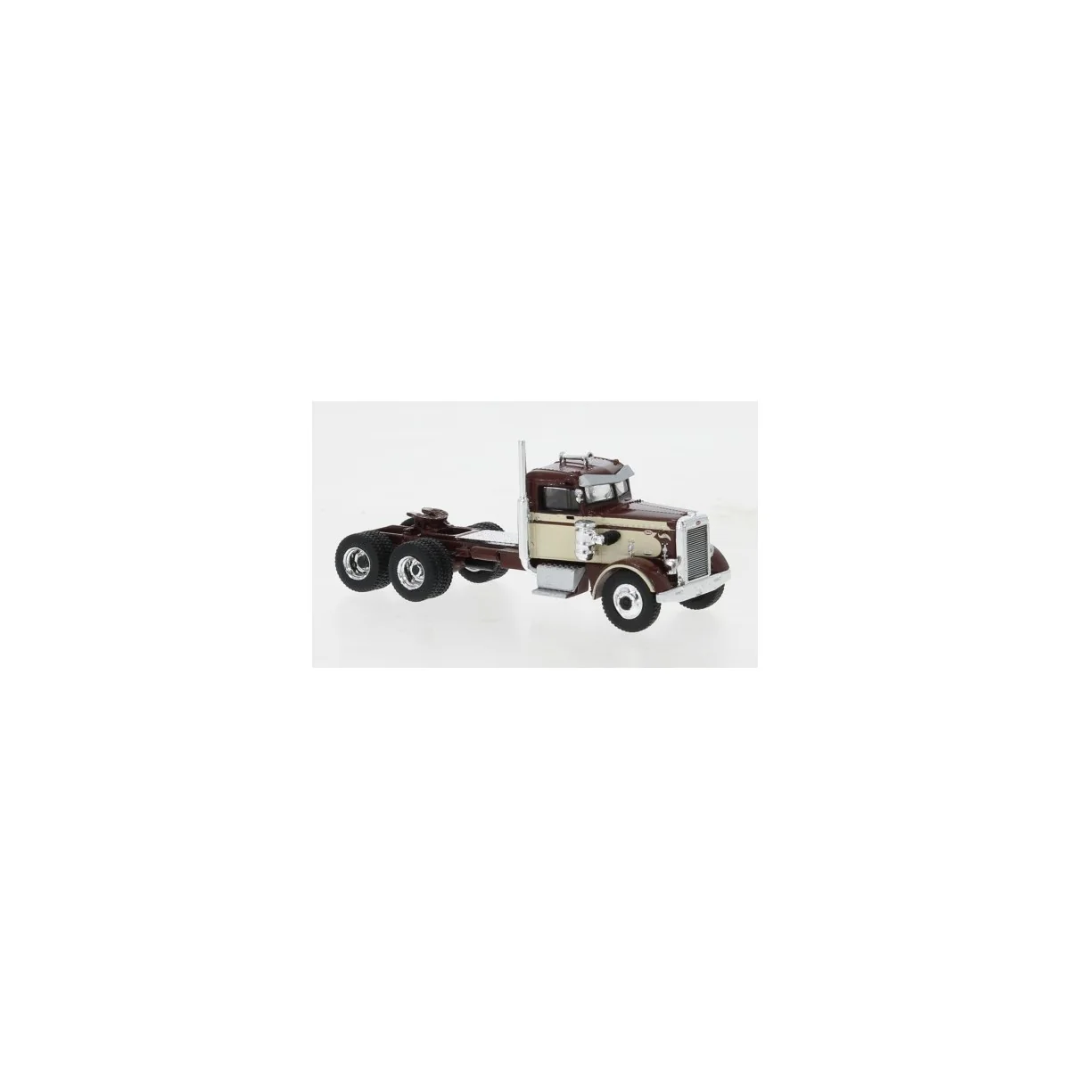 Brekina 85757 Camion Tracteur Peterbilt 281, marron / beige clair Sai Sai_85757 - 1