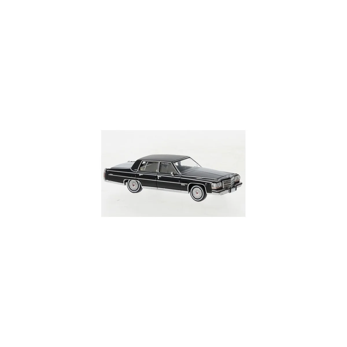 Brekina PCX870448 Cadillac Fleetwood Brougham, black - Sai_PCX870448