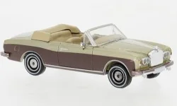 Brekina PCX870515 Rolls Royce Corniche cabriolet, beige métallisé / brun foncé métallisé Sai Sai_PCX870515 - 1