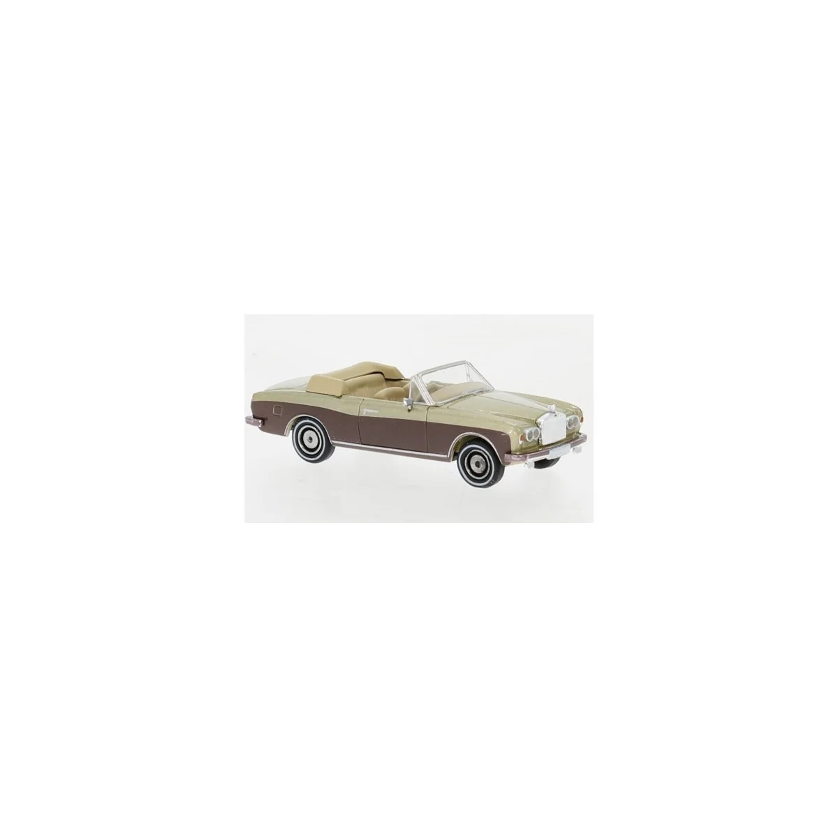 Brekina PCX870515 Rolls Royce Corniche cabriolet, beige métallisé / brun foncé métallisé Sai Sai_PCX870515 - 1