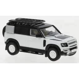 Brekina PCX870388 Land Rover Defender II 110, white - Sai_PCX870388