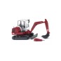 Sai_065808-Wiking 065808 Mini Excavator HR 18, Purple Red