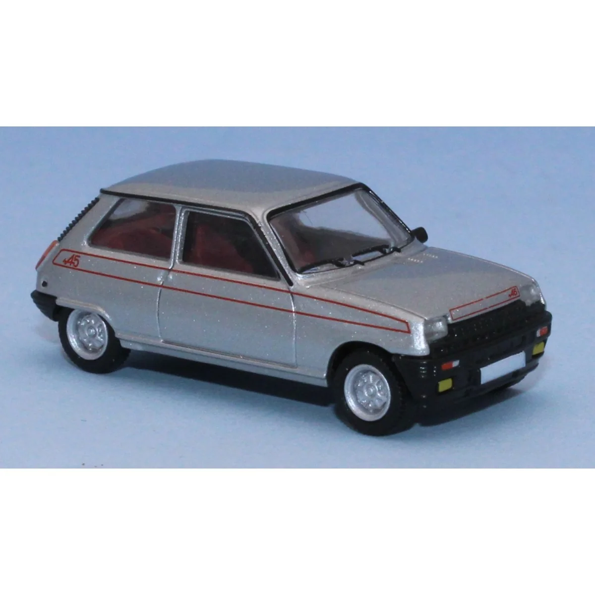 SAI 7220 Renault 5 Alpine car, silver - Sai_7220