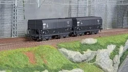 LS Models 31108 Set of 2 DMH Hopper Wagons, SITRAM