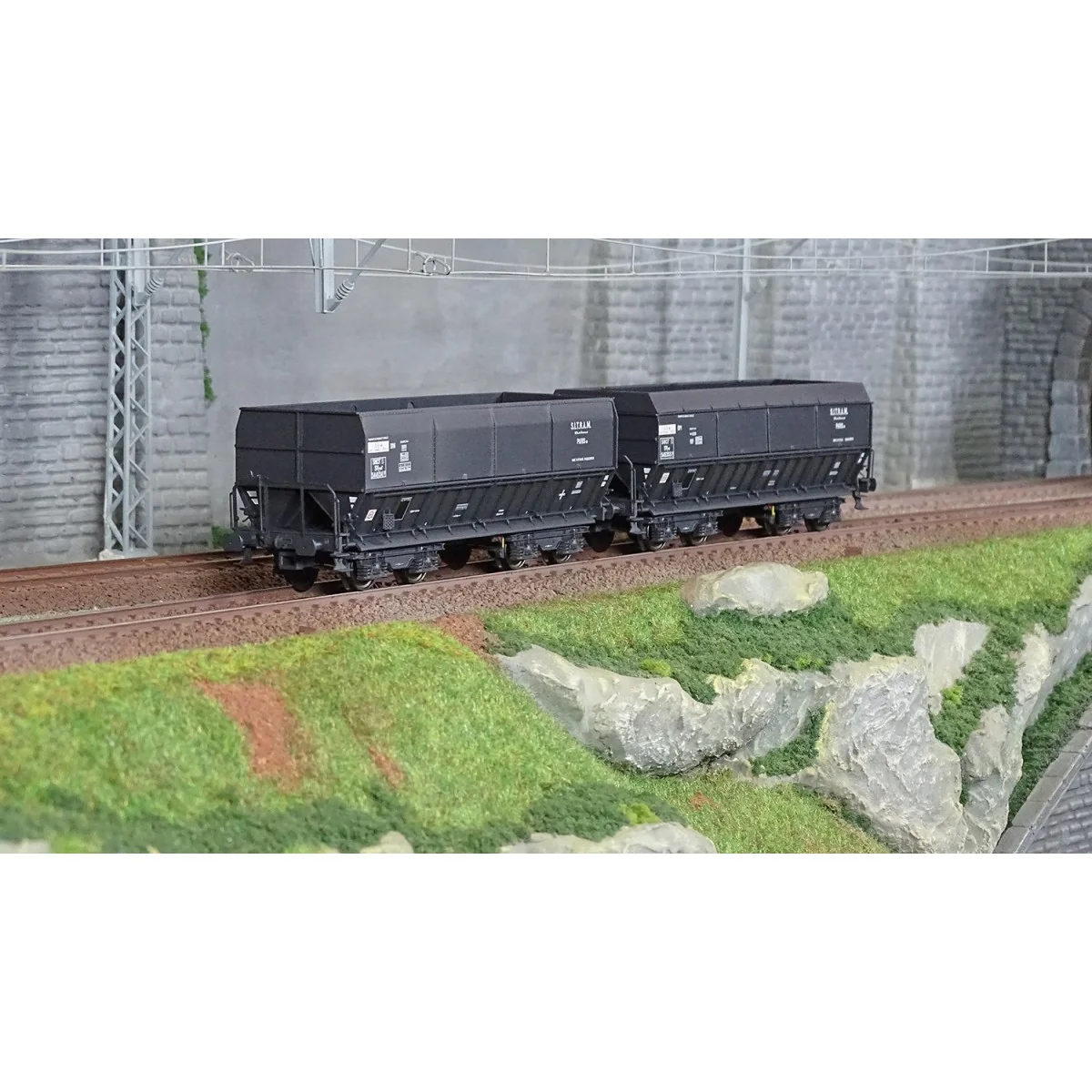 LS Models 31108 Set of 2 DMH Hopper Wagons, SITRAM - Lsm_31108