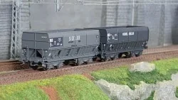 Ls Models 31111 Set de 2 wagons Trémies DMH, SIDELOR et WENDEL SIDELOR Ls models Lsm_31111 - 1