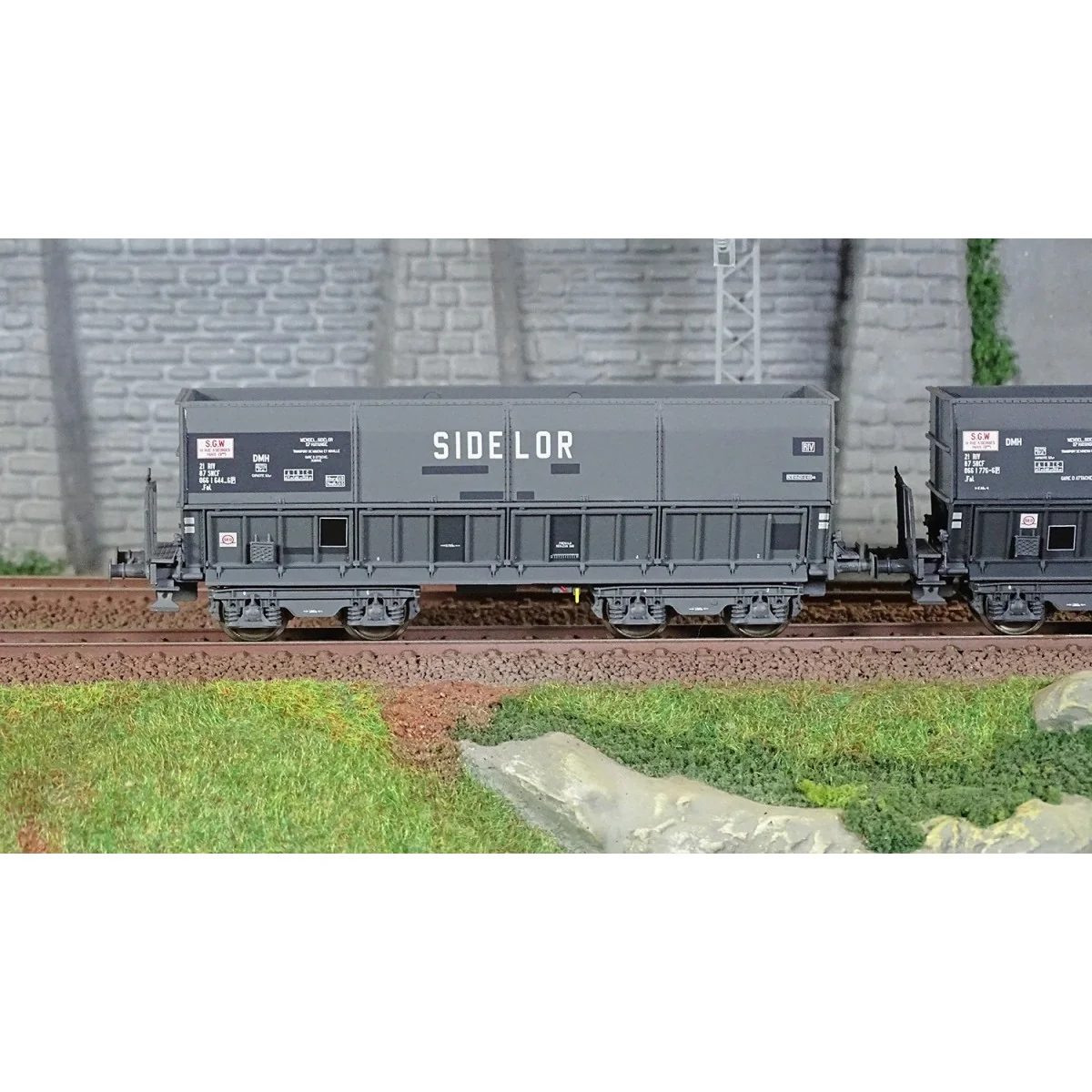 Ls Models 31111 Set of 2 DMH, SIDELOR and WENDEL SIDELOR hopper wag...