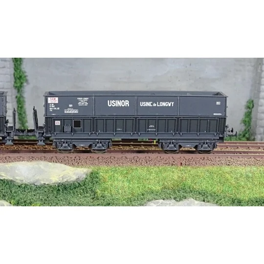 Lsm_31112-LS Models 31112 Set of 2 Hopper Wagons DM, USINOR and USINOR-LONGWY