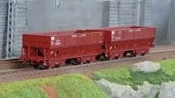 LS Models 31114 Set of 2 Hopper Wagons DM, COCKERILL SA REHON FACTORY