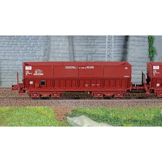 LS Models 31114 Set of 2 Hopper Wagons DM, COCKERILL SA REHON FACTORY Lsm_31114-LS Models 31114 Set of 2 Hopper Wagons DM, COCKERILL SA REHON FACTORY
