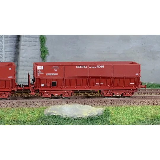 LS Models 31114 Set of 2 Hopper Wagons DM, COCKERILL SA REHON FACTORY Lsm_31114-LS Models 31114 Set of 2 Hopper Wagons DM, COCKERILL SA REHON FACTORY