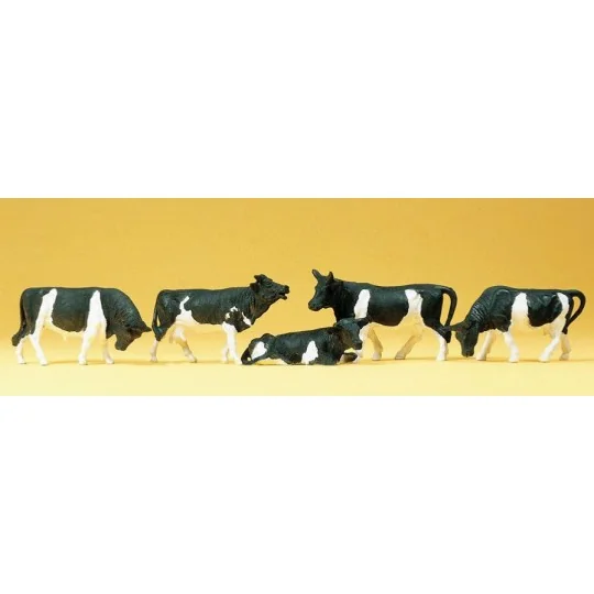 Preiser_14155-Preiser 14155 animaux, vaches