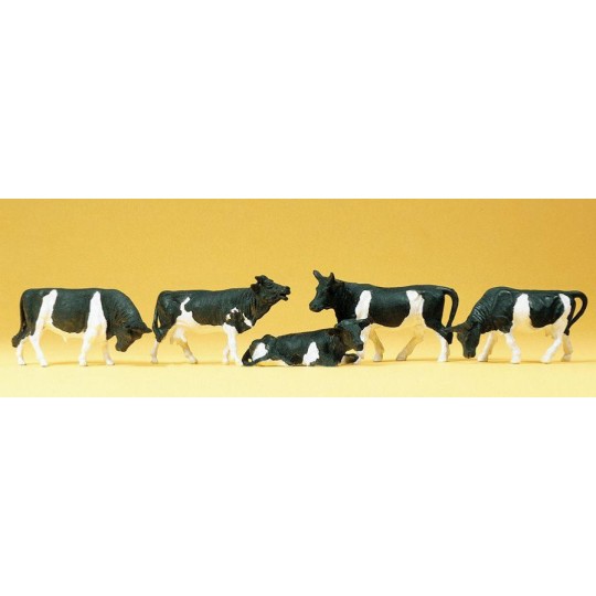 Preiser_14155-Preiser 14155 animaux, vaches