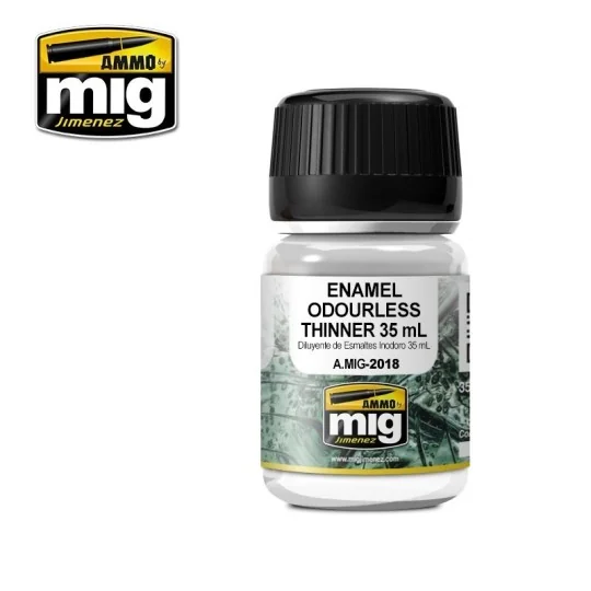 A.MIG-2018-Odorless Enamel Paint Thinner (35ml) Mig